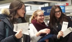 Trois lycéennes à la rencontre de Nicolas Batum aux Etats-Unis