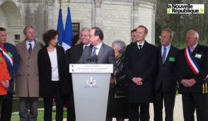 VIDEO (41). François Hollande : Chambord a " une portée universelle"