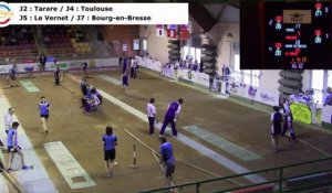Troisième tour, tir rapide en double, finales National 1 féminine et masculin, France Clubs, Saint-Vulbas 2017