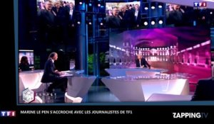 Marine Le Pen s’accroche avec Anne-Claire Coudray et Gilles Boueleau (Vidéo)