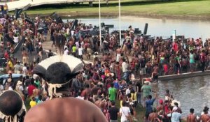Une manifestation d'Indiens à Brasilia tourne à l'affrontement