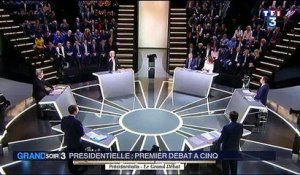 Présidentielle: Voici résumés en 1 minute 15 les moments les plus forts des 3h du débat d'hier soir sur TF1