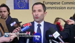 "Il était comme un frère en politique." Les larmes aux yeux, Hamon évoque la mort d'Emmanuelli