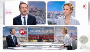 4 Vérités - Présidentielle : Macron "attrayant, mais immature", assène Retailleau (LR)
