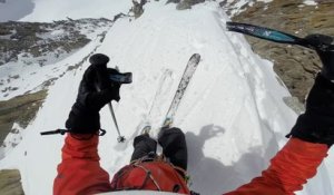 Adrénaline - Ski : Vivian Bruchez en caméra embarquée aux Aiguilles rouges du Dolent