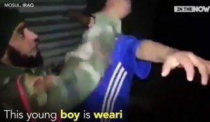 Cet enfant de 7 ans forcé de porter une ceinture d'explosif - Enfants de Daesh