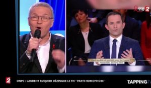 Marine Le Pen et le FN homophobes ? Laurent Ruquier balance dans ONPC !