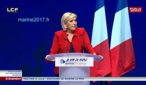 Marine Le Pen: "je veux que notre Constitution retrouve sa signification"