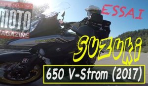 Essai Suzuki 650 V-strom 2017, discrete mais efficace