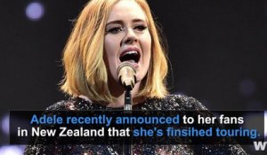 Adele Announces She Is DONE WITH Touring