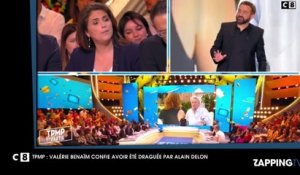 Cyril Hanouna - TPMP : Valérie Bénaïm s'est faite draguée par Alain Delon (vidéo)
