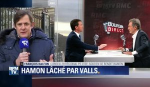 "Dans une famille politique, on ne casse pas la table pour un différend." Valls fustigé par un soutien de Hamon