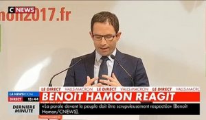 Benoît Hamon appelle Jean-Luc Mélenchon et les communistes à le rejoindre pour créer l'union