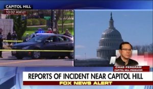 USA: un suspect arrêté pour avoir foncé sur une voiture de police près du Capitole