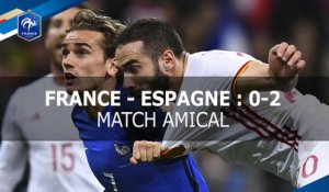 France - Espagne : 0-2, le résumé