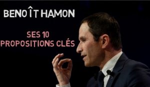 Benoît Hamon : ses 10 propositions clés