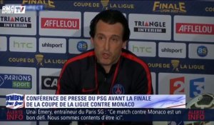 PSG - Emery : "Le PSG saura surmonter" la déception de Barcelone