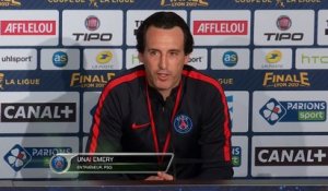 Finale CdL - Emery : "Jouer avec de la personnalité"