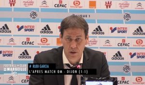 OM -Dijon (1-1): La grosse colère de Rudi Garcia