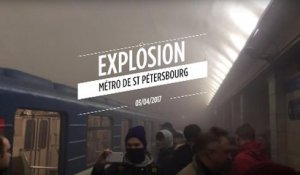 Explosion du métro de St Pétersbourg : les premières images