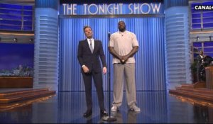: Jimmy Fallon, Shaquille O'Neal et Pitbull font une battle  - The Tonight Show du 04/04 - CANAL+