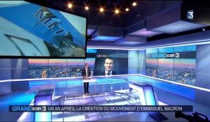 Un an après, la création du mouvement d'Emmanuel Macron