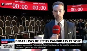 Débat : pas de petits candidats ce soir