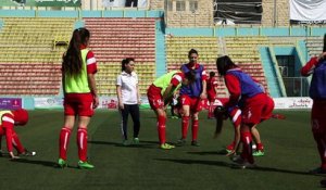 Le foot féminin en Palestine, un "énorme défi" et plein de buts