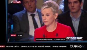 Le Grand Débat : Philippe Poutou recadre sèchement Laurence Ferrari (vidéo)