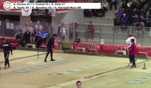 Second passage tir précision masculin, Sport Boules, France Tirs, Dardilly 2017