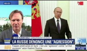 Frappes américaines en Syrie: Moscou évoque "une attaque" contre "un État souverain"
