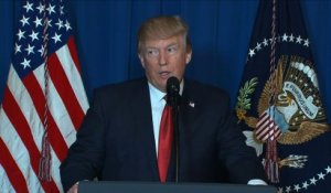 Syrie:Trump appelle à l'union contre "massacres" et "terrorisme"