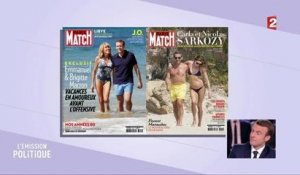 L'Emission politique : Emmanuel Macron évoque les unes de Paris Match