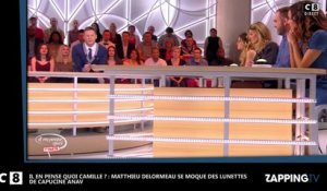 Capucine Anav moquée par Matthieu Delormeau en plein direct dans "Il en pense quoi Matthieu ?" (Vidéo)