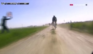 Paris-Roubaix 2017 - Attaque de Boonen !