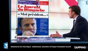 Emmanuel Macron attaque François Fillon et le surnomme "François Balkany" (Vidéo)