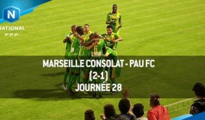 J28 : Marseille Consolat - Pau FC (2-1), le résumé