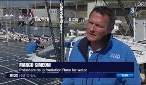 Le catamaran "Race for Water" quitte Lorient pour une croisade contre la pollution