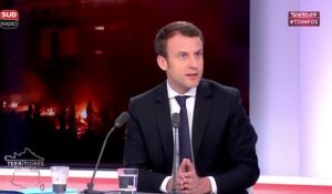 Emmanuel Macron revient sur les incidents de Grande-Synthe cette nuit