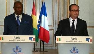 Déclaration conjointe avec M. Alpha CONDÉ, Président de la République de Guinée