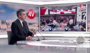Telematin : François Fillon trouve qu'Emmanuel Macron n'a pas la carrure d'être président, mar 11 avril
