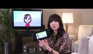 Carly Rae Jepsen teste la Wii U !