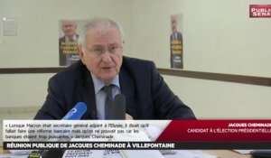 Réunion publique de Jacques Cheminade à Villefontaine (Isère)  - Les matins de la présidentielle (12/04/2017)