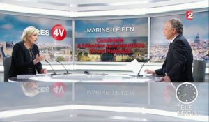 Actu - Les 4 vérités : Marine Le Pen