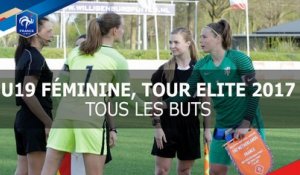 U19 Féminine, Tour Elite Euro 2017 : tous les buts