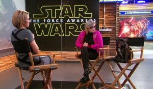 Hommage à Carrie Fisher lors de la Star Wars Celebration