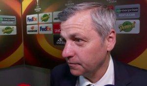 Foot - Ligue Europa : Genesio «Dans ces moments là il faut rester concentré»