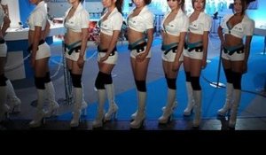 Tokyo Game Show 2012 : le stand Gloops et ses filles (babes) en string