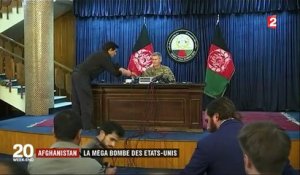 Afghanistan : la méga bombe des États-Unis