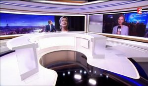 Présidentielle : meeting de Marine Le Pen au Zénith de Paris